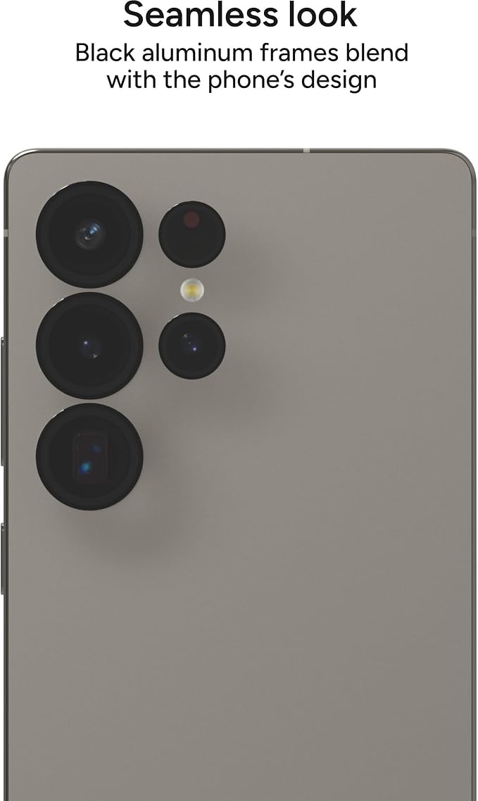 ZAGG Glass Elite Anti-Reflective Samsung Galaxy S25 Ultra Camera Lens Protector – Anti-Glare Technology, Maximum Impact & Scratch Resistance, Smudge-Free Surface, Recycled Materials - Image 5