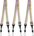 3 Pack Adjustable Shoulder Strap, iPad Strap Nylon Neck Lanyard | for iPad/Samsung Tablet Case,Camera Binocular Crossbody Laptop Luggage Bag by Gowjaw