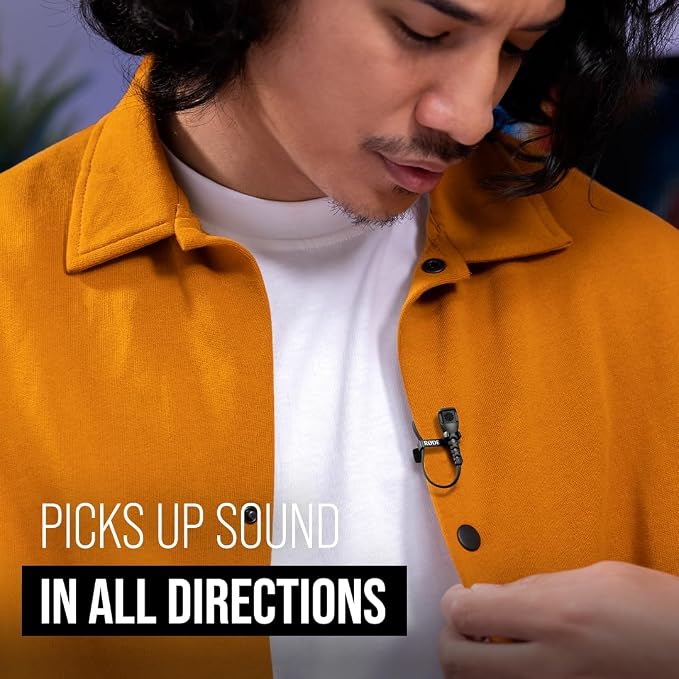 RØDE Lavalier II Ultra-Low-Profile Lavalier Microphone, Auxiliary Connectivity - Image 5