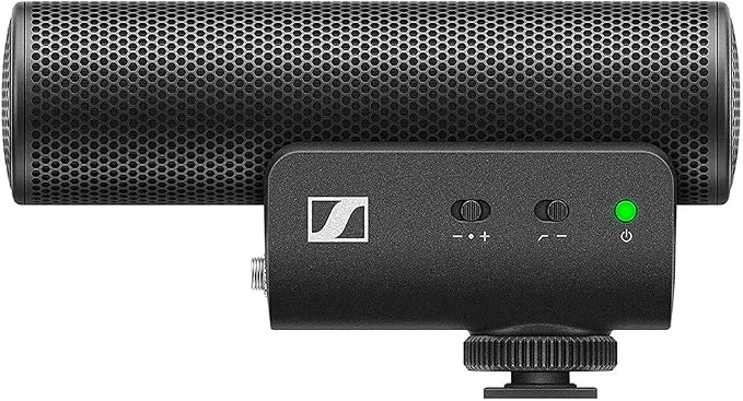 Sennheiser MKE 400 Camera-Mount Shotgun Microphone (2nd Generation) Bundle with Compact Tabletop Tripod and Smartphone Tripod Mount - Image 2
