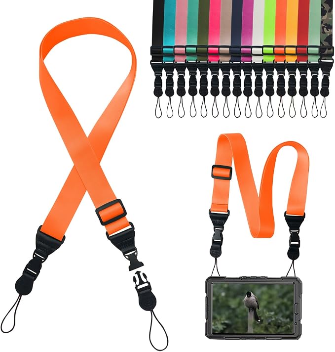Adjustable Shoulder Strap, iPad Strap Nylon Neck Lanyard | for iPad/Samsung Tablet Case,Camera Binocular Crossbody Laptop Luggage Bag by Gowjaw