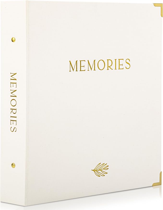Beautiful Linen Photo Album For 4x6 Photos - Holds Up To 500 Pictures | Safely Stores Unique Memories - The Perfect Large Book for All Pictures of Treasured Family, Baby or Wedding Moments by ZICOTO