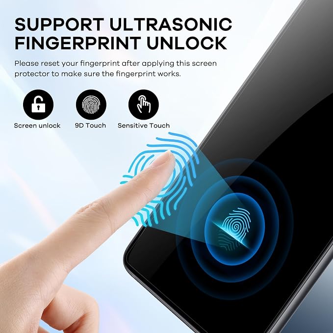 3+3 for Samsung Galaxy S21 FE 5G Privacy Screen Protector Camera Protector | 9H Tempered Glass Cell Phone Protector Camera Lens Protector - Image 6