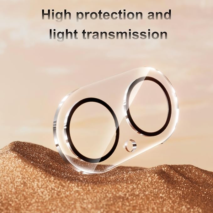 Fotbor [3+3 Pack for iPhone 17 Screen Protector, Anti-Blue Light, [Eye Protection] 9H+ Tempered Glass with Camera Lens Protector - Image 5