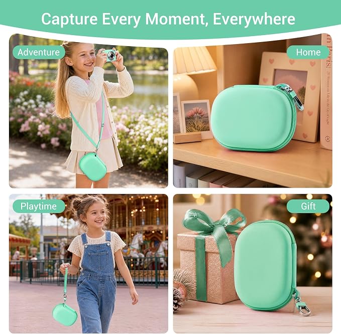 CoBak Carrying & Protective Case for Digital Camera,CAMKORY/Lecran/Duluvulu | for KODAK FZ55,FZ245,PIXPRO C1,WPZ2/Canon PowerShot ELPH 360/Sony DSCW800,DSCW830/Krlun/Lecnippy/Nsoela/VAHOIALD FHD 1080P - Image 6