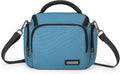 G-raphy Camera Bag Case Compact Lightweight Shoulder Crossbody Sling Photography Bags for Nikon Canon Sony DSLR SLR Mirrorless with Removal Straps(Teal) by G-raphy