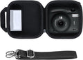 Lebakort Storage Case Compatible with Fujifilm Instax Mini 13/12 / 11 Instant Camera (Charcoal Black Case) by Lebakort