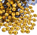 Jollin Hotfix Rhinestones Flatback Crystal Gems 2.4mm SS8, Topaz | 2880pcs Hot Fix Crystals Glass Rhinestones for Bedazzling, Crafting, Clothes, Shoes & Accessories DIY Decoration by Jollin