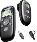 for Sony Camera Rechargeable Wireless Intervalometer Shutter Release | Time-Lapse Interval Timer Remote Control with OLED Display for Sony A6700/A6400/RX100 VII/A7 IV/A7 V/ZV-1/FX3/FX30/FX2/ZV-E1 by HANPUSEN