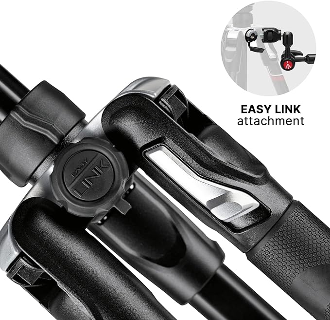 Manfrotto Befree Advanced Camera Tripod Kit Compatible with Sony Alpha7 and Alpha9 Cameras, Tripod Travel Kit with Ball Head and Lever Closure, Aluminium Tripod for Camera Accessories, DSLR,Mirrorless - Image 7
