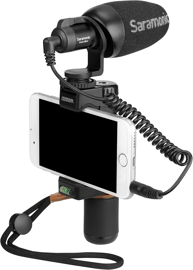 Saramonic VMICMINI Vmic Mini Shotgun Microphone (VMICMINI), Black - Image 6