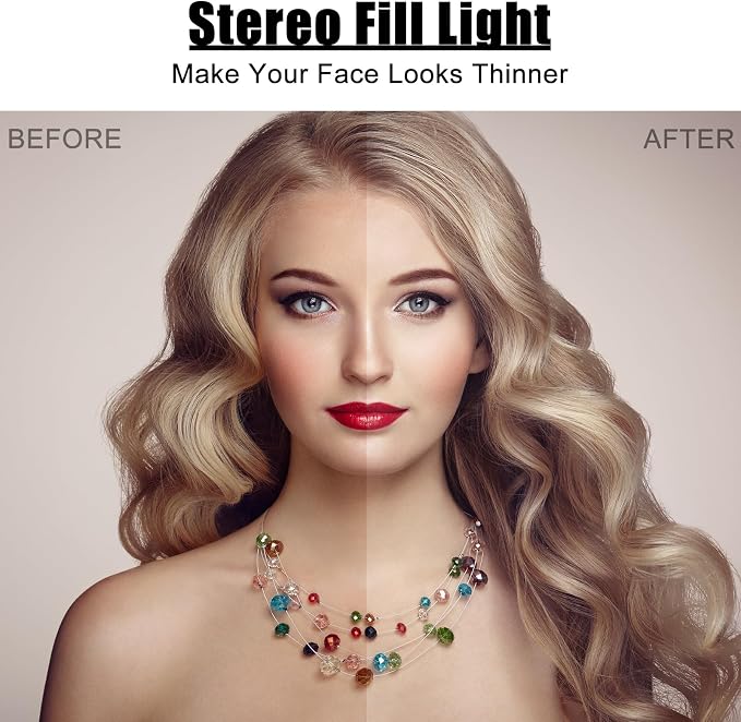 Ring Light of Pocket-Size: Rechargeable Small Ring Light for Phone, Laptop & Makeup - Perfect for Small & Adults, Portable Selfie Light (White) - Image 2