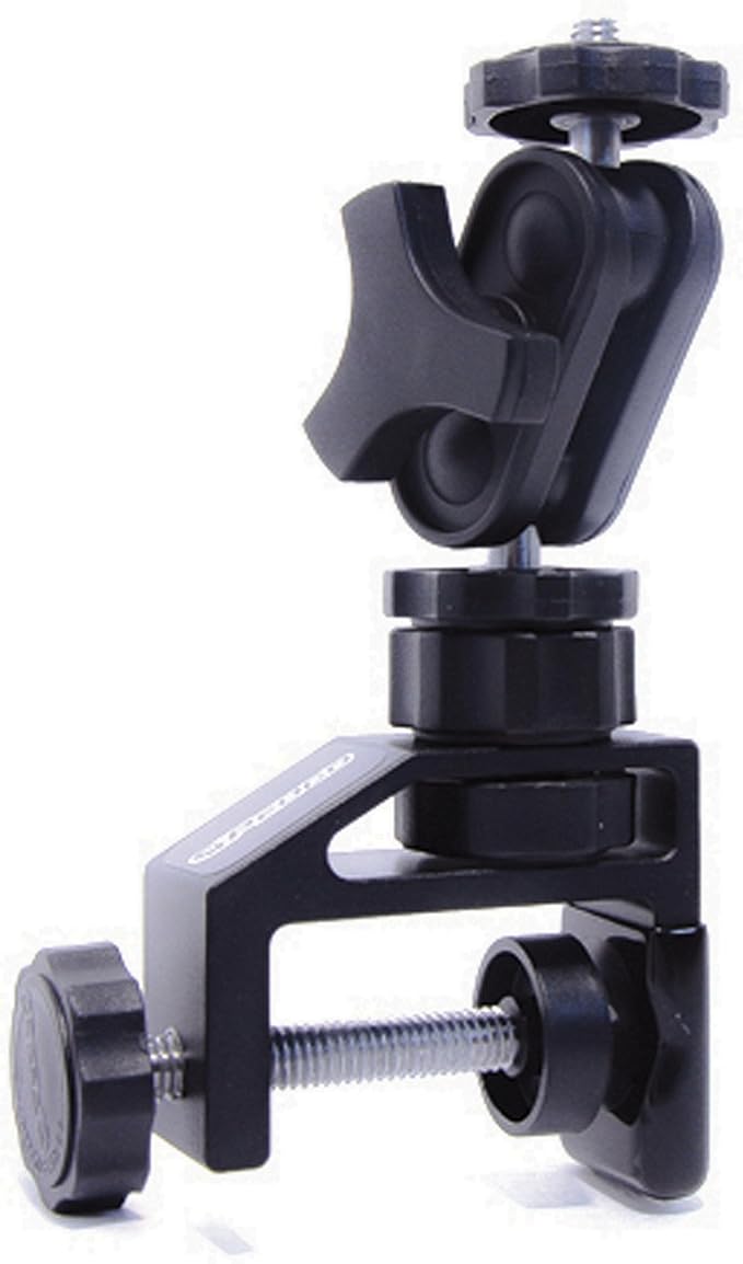 UltraClamp Assembly 360 Swivel Camera Mount Accessory for Cameras, Scopes and Binoculars (1.5-Inch w/Swivel), Black (P-UCA360) by Pedco