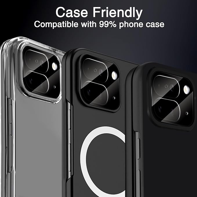 Wiaocit Tempered Glass Camera Lens Protector for Google Pixel 10 Pro Fold | 4 Pack, 9H Hardness, Ultra HD, Anti-Scratch, Case Friendly - Image 6