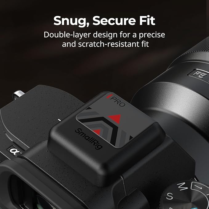 SmallRig Hot Shoe Cover 2 Pack (Black) , Protector Cap Hot Shoe Mount for Sony A1 II / A9 III / A7 IV / A7 V / A7S III / A7R IV - Image 3
