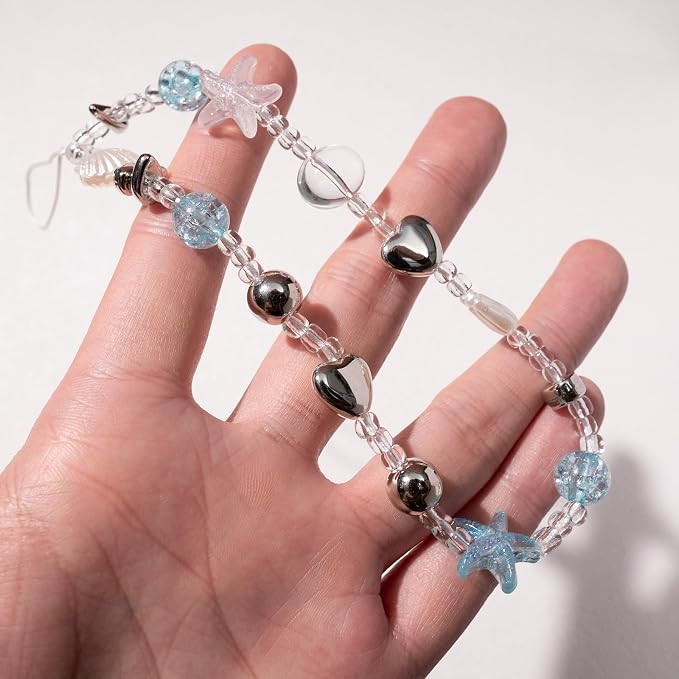 Beaded Camera Wrist Strap Cute Digital Camera Charm Strap, Phone Charm Wristlet Strap for Camera Accessories - Image 5