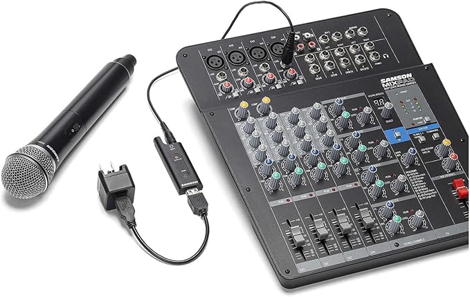 SAMSON Stage XPD2 Handheld USB Digital Wireless Q6 Microphone Mic+Clip - Image 5