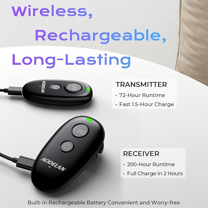 Upgraded Rechargeable USB-C Camera Wireless Remote Control Shutter Release | for Sony A7 IV, A7 III, A7R IV, A7S III, A6600, A6400, A6300, A6000, ZV-1, RX100 VII - Image 3