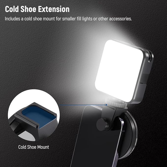 NEEWER 67mm CPL Filter for Phone, Circular Polarizing Camera Lens Filter with Cold Shoe Clip Compatible with iPhone 17 16 16e 15 Pro Max Plus 14 13 Android Samsung Galaxy S25 Ultra, FL-27 - Image 6