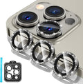 Tensea Camera Lens Protector Compatible for iPhone 17 Pro Max/17 Pro/15 Pro Max/15 Pro/16 Pro Max/16 Pro/14 Pro Max/14 Pro, Metal Tempered Glass Cover Camera Screen Protector Accessories,Case Friendly by Tensea