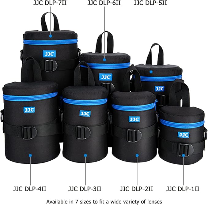 Camera Lens Case for Canon EF 70-200mm f4L IS & EF 28-300mm Below 4.3x7.4" | Camera Lens Carrying Bag for Canon EF 70-300mm f4-5.6L IS USM, for Nikon AF-S 70-200mm f4G ED VR & More Lenses - Image 9