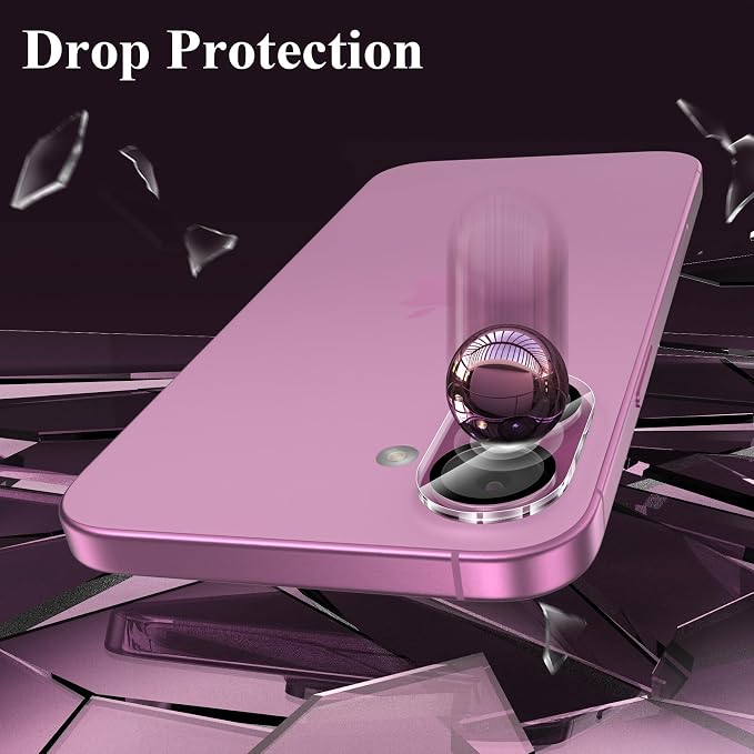 YWXTW [5 Pack Designed for iPhone 16 Camera Lens Protector, for iPhone 16 Plus Camera Lens Protector, Night Shooting Mode, Anti Scratch HD Clear 9H Hardness Tempered Glass - Image 3