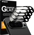Wiaocit Tempered Glass Camera Lens Protector for Google Pixel 10 Pro XL | 4 Pack, 9H Hardness, Ultra HD, Anti-Scratch, Case Friendly by Wiaocit