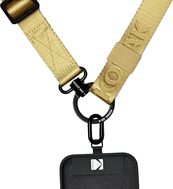 KODAK Multi-Purpose Camera Strap (Khaki) - Quick-Detach System, Lightweight, Durable Metal Swivels, Multiple Usages, SLR Cameras, Compact Cameras, Smart Phones - Image 5