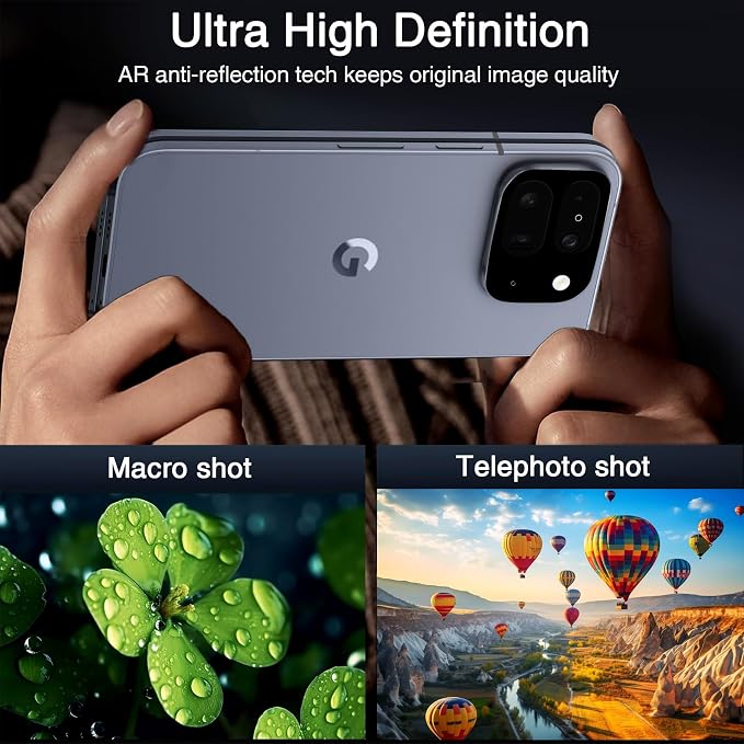 Wiaocit Tempered Glass Camera Lens Protector for Google Pixel 10 Pro Fold | 4 Pack, 9H Hardness, Ultra HD, Anti-Scratch, Case Friendly - Image 4