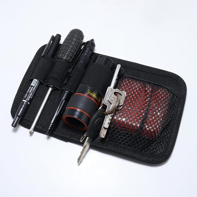 2 Pack Backpack Organizer Insert Tactical Bag Modular Pack Insert Organizer Utility Accessories Admin Panel Hook and Loop Fasteners for Packs Backpack or Messenger Bags - Image 8