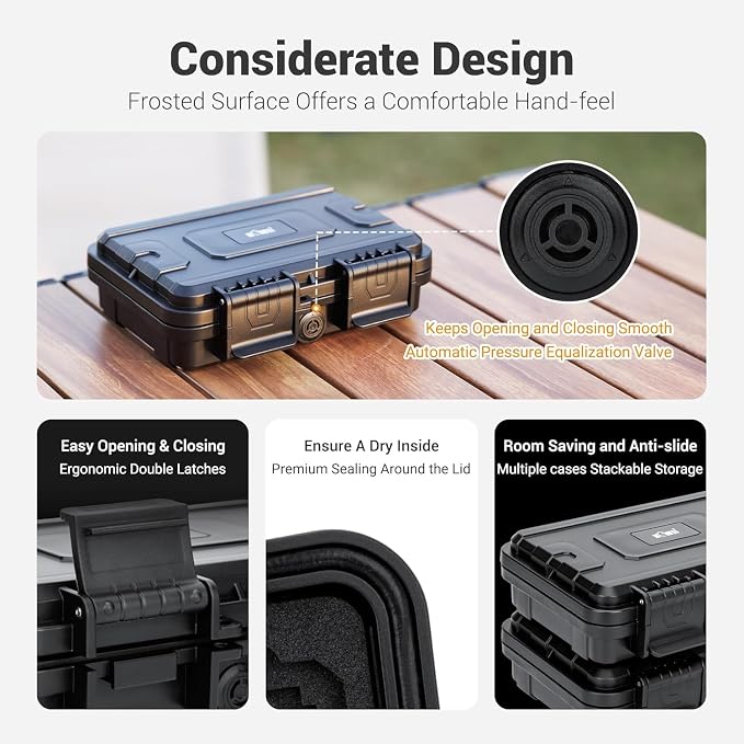 114 Slots IP67 Waterproof Memory Card Holder for SD XQD CFexpress Type-B | 114-slot large capacity, holds 76 Micro SD, 22 SD & 16 CFexpress Type-B/XQD cards, shockproof, photographer outdoor use - Image 4