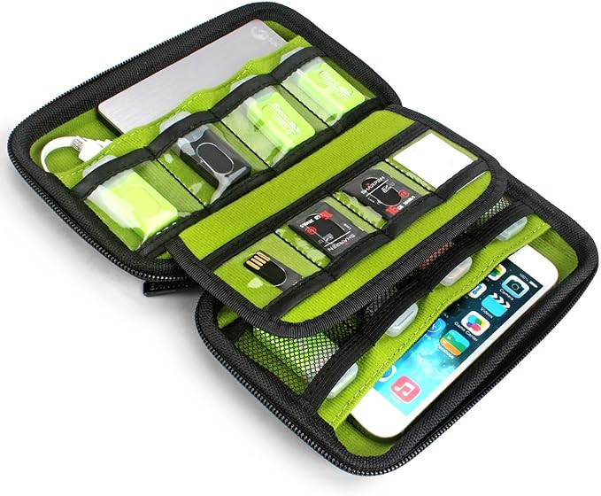 Aprince Digital Gadget Case Waterproof Memory Card Case, Designed for External Hard Drive,USB Flash Drives,Power Banks - Best for Traveling - Image 4