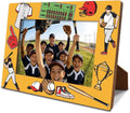Baseball Picture Frame, Sports Photo Frame for 4x6 Inches Photos, Tabletop Display Frames to Baseball Players and Coaches, Sports Decor for Home Office Bedroom by Unknown
