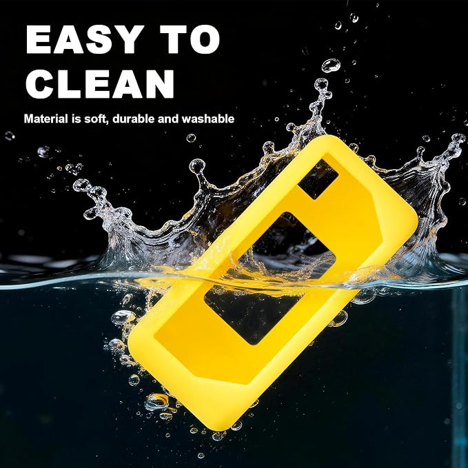 Silicone Case for Kodak CHARMERA Millennium Keychain Mini Digicam Blind Box | Soft Keychain Camera Sleeve, Precise Cutouts, Case-On Charging & SD Card Access, For Collectors & Daily Carry, Yellow - Image 5