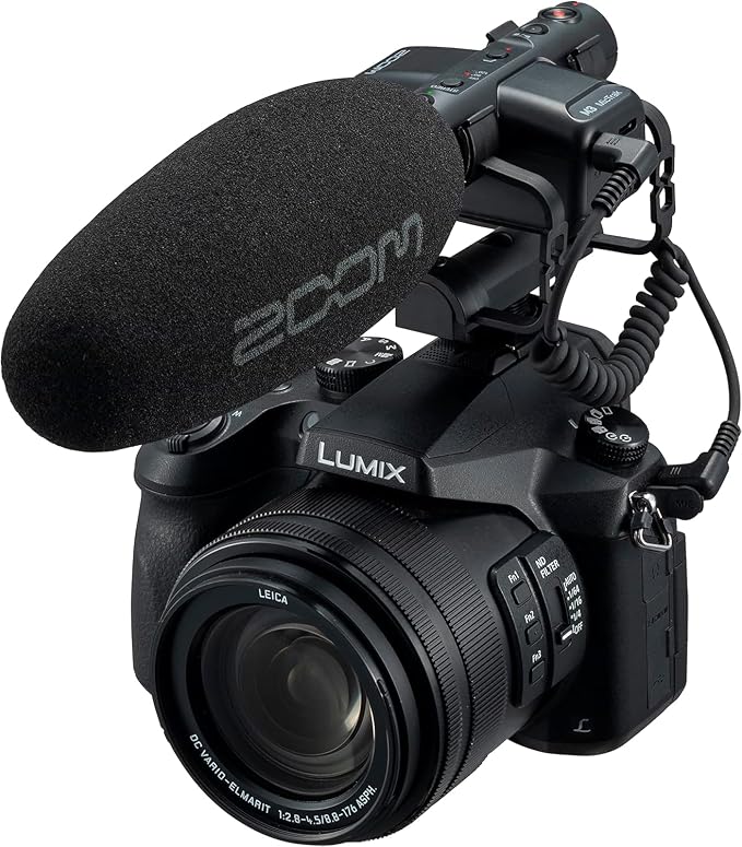 Zoom M3 MicTrak Stereo Shotgun Microphone and Recorder Bundled with 128GB microSD Card, Hi-Speed SD Card Reader, 4 AA Batteries & Charger, Cleaning Cloth - Image 8