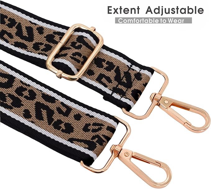 Replacement Purse Strap Shoulder Strap Adjustable Crossbody Strap for Women Crossbody Wide Shoulder Bag - Image 5