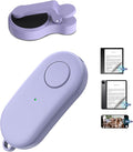 Remote Control Page Turner for Kindle Paperwhite Oasis Kobo eReaders,Kindle Clicker Page Turner Accessories for iPhone,iPad, Android Tablets Reading Novels,Camera Video Record&Shutter Selfie (Purple) by HIGHGO