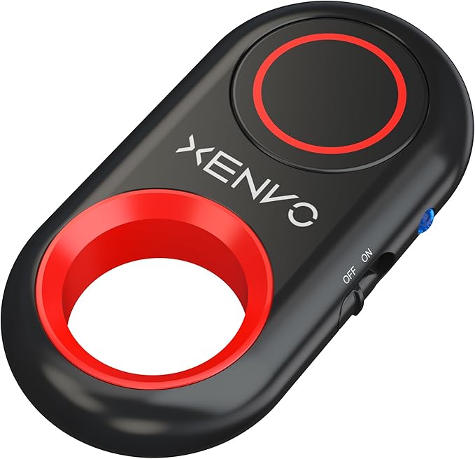 Xenvo Shutterbug - Camera Shutter Remote Control - Bluetooth Wireless Selfie Button Clicker - Compatible with iPhone, iPad, Android, Samsung, and Google Pixel Cell Phones, Smartphones and Tablets by Xenvo