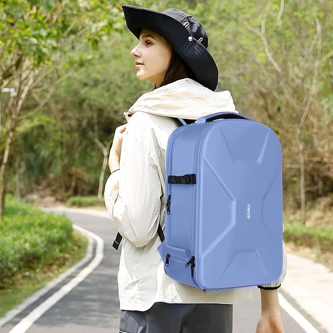 MOSISO Camera Backpack, DSLR/SLR/Mirrorless Photography Camera Bag | 15-16 inch Waterproof Hardshell Case with Tripod Holder&Laptop Compartment Compatible with Canon/Nikon/Sony, Slate Blue - Image 6