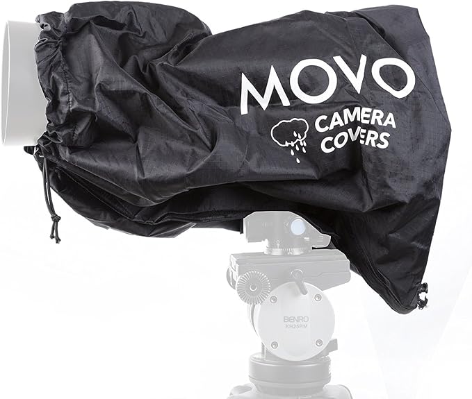 Movo CRC17 Storm Raincover Protector for DSLR Cameras, Lenses, Photographic Equipment (Small Size: 17 x 14.5) by Movo