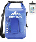 HEETA Dry Bag Waterproof Backpack with Phone Case 5L/10L/20L/30L/40L | Roll Top Lightweight Dry Storage Bag for Women Men, Travel Boating Kayaking Paddle Board Camping Beach Essentials Accessories by HEETA