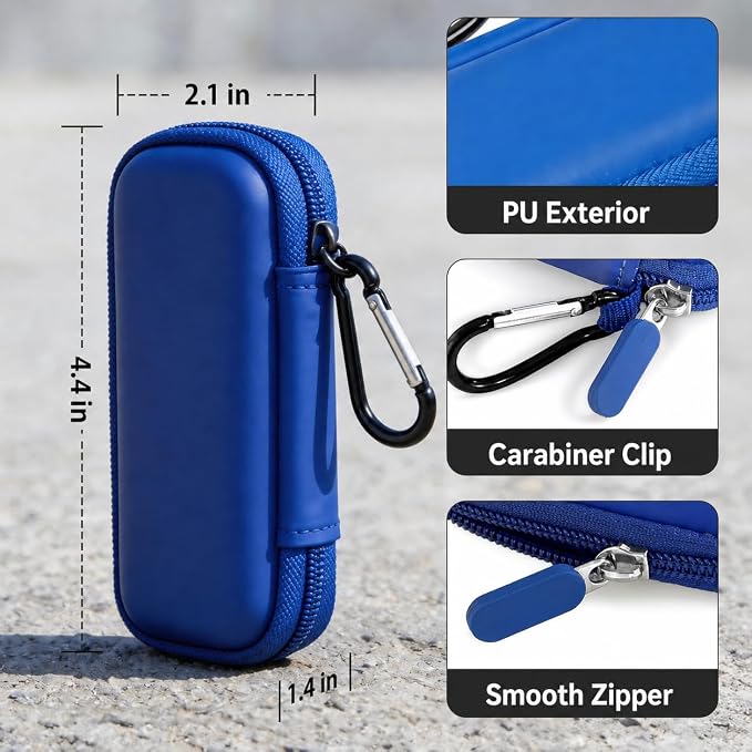 USB Flash Drive Case for SanDisk for Samsung, for SD/SDXC/SDHC Memory Cards | for Buffalo External 1.0TB Portable SSD, Mini Electronic Accessories Organizer, Office/Travel Use, Thumb Drive Bag Only - Image 3