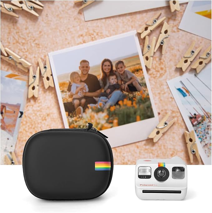 Yinke Case for Polaroid Go 9035/9071/9070 Instant Mini Camera, Hard Organizer Portable Carry Travel Cover Storage Bag (Black) - Image 6