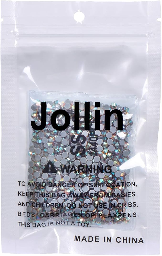 Jollin Hotfix Rhinestones Flatback Crystal Gems 4mm SS16, Dawnlight | 1440pcs Hot Fix Crystals Glass Rhinestones for Bedazzling, Crafting, Clothes, Shoes & Accessories DIY Decoration - Image 7