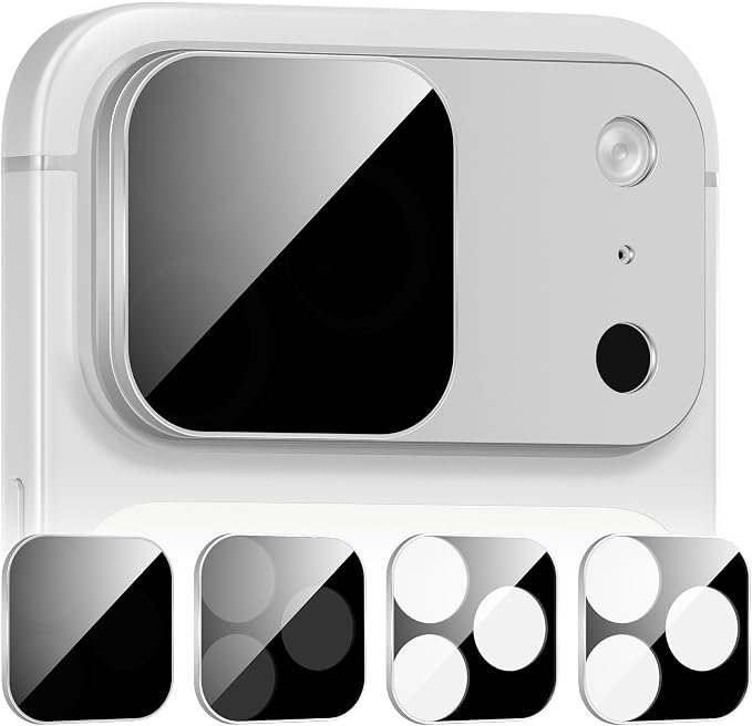 Suoman ND/UV Filter for iPhone 17 Pro Max Camera Lens Protector- Filter Kit | with ND/CPL/UV/Black Soft Filter Kit,Strong Adsorption,Tempered Glass Lens Film,All-in-one Metal Camera Cover by Suoman
