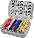 Comecase USB Flash Drive Case, Holds 85 USB Drives and 25 SD Cards | Pre-Cut Foam Fits Mixed Drive Sizes Flash Drive; EVA Shell Protects Data on the Go, Grey, X-Large, Case Only by COMECASE