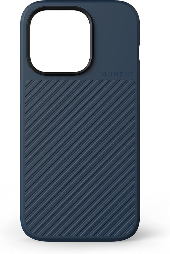 Moment Camera Case for iPhone 14 Pro – MagSafe Compatible, Attach Snap-On Filters & T-Series Lenses (Drop-in Mount Sold Separately) [Indigo, iPhone 14 Pro] by Moment