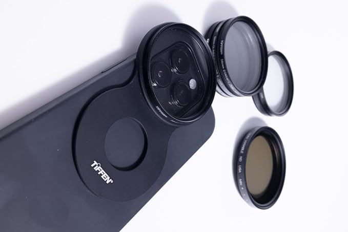 TIFFEN 58MM Filter Mount for iPhone 13/14/15/16 PRO, MAGSAFE Compatible, Slim and Lightweight Design, Magnetic Filter Mount ONLY | MAGSAFE Compatible, Compatible with all of the, Apple case, Slim and Lightweight Design, Magnetic ONLY, Apple's, Filters - Image 6