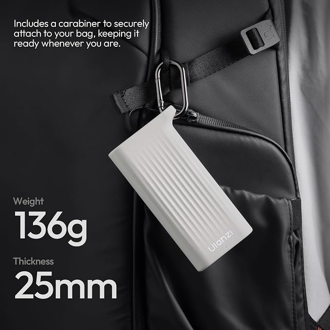 ULANZI CR2 High-Speed 2-in-1 SD TF Card Reader & Case Holder for SD/TF/Nano SIM Card/Eject Pin w IP54 Protection, USB 3.1 Type-C SD/TF 4.0 UHS-II, Camera Phone Photography Accessories (Grey) - Image 9