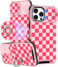 Buleens for iPhone 16 Pro Max Case 6.9 Inch - with Ring Stand & Camera Cover Aesthetic Cute Designed for Women Girls Pretty Unique Kawaii Girly Phone Case for iPhone 16 Pro Max Compatible with Magsafe by Buleens